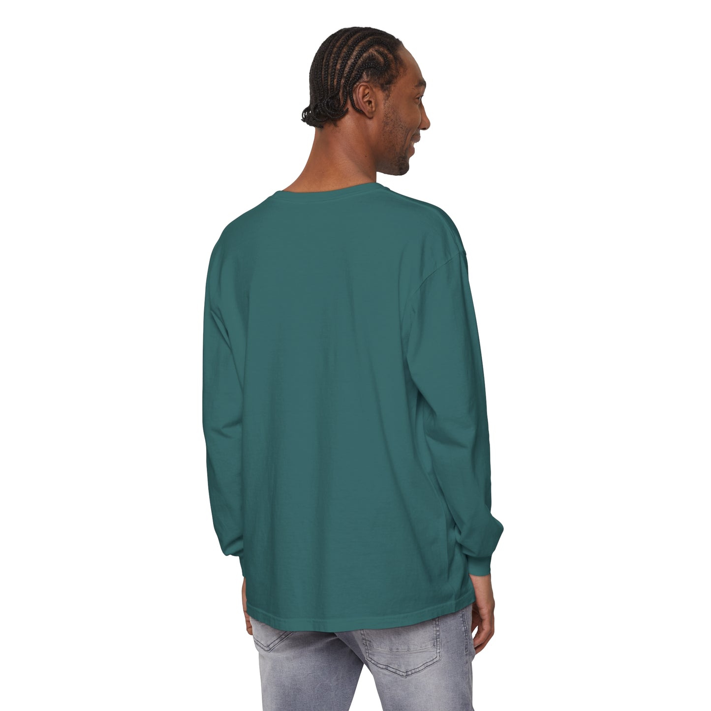 DQU COMFORT COLORS Unisex Garment-dyed Long Sleeve T-Shirt
