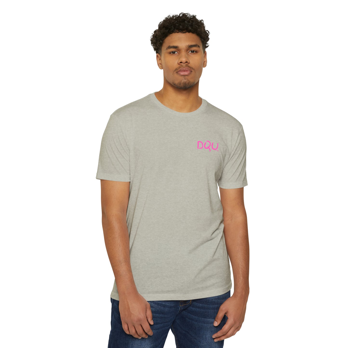 DQU NEXT LEVELUnisex CVC Jersey T-shirt