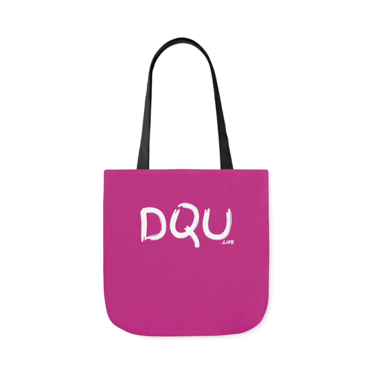 PINK Polyester Canvas Tote Bag (AOP)