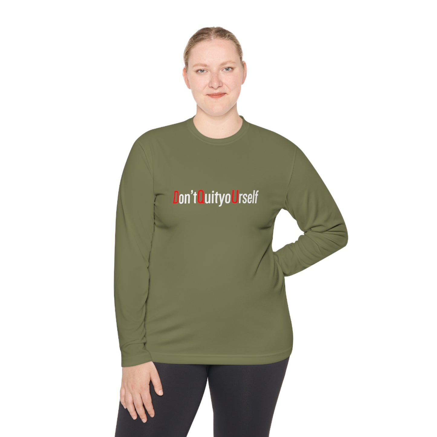 DQU SPORT-TEK Unisex Lightweight Long Sleeve Tee