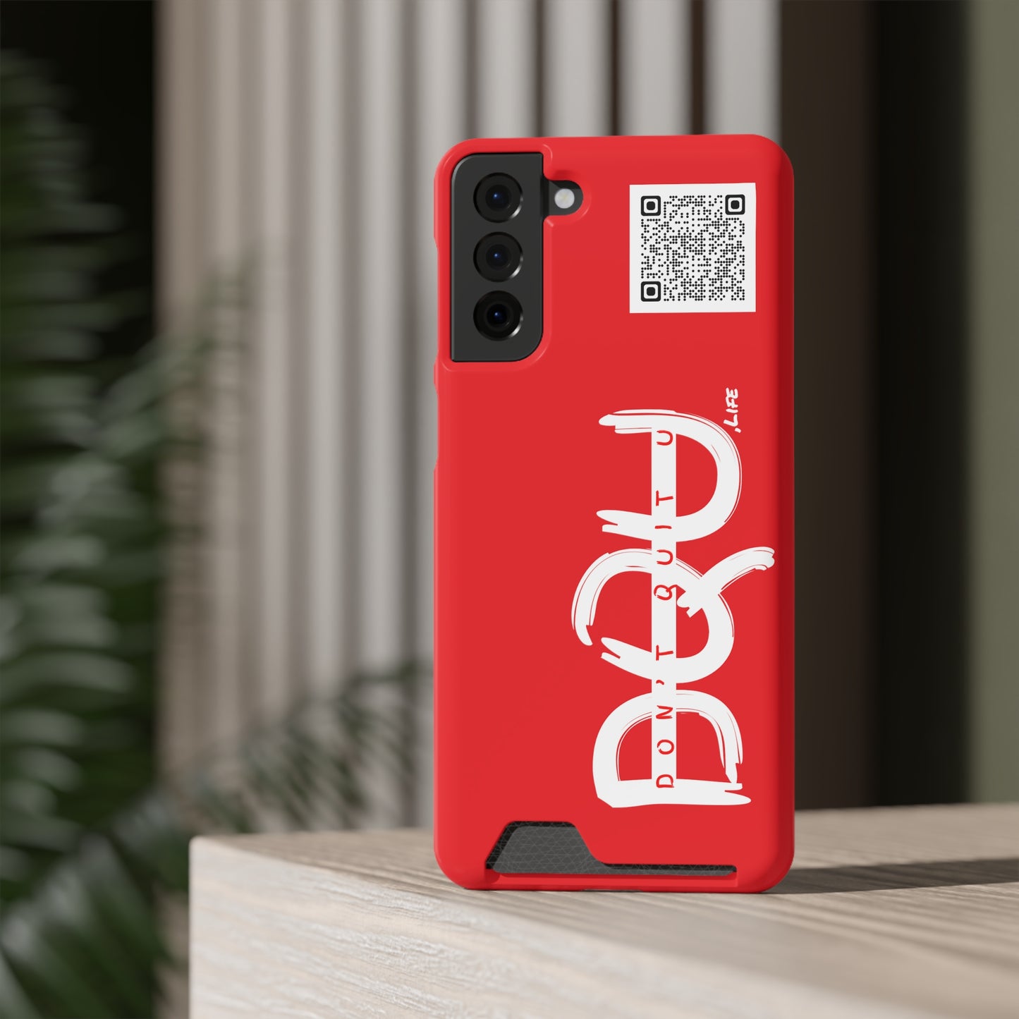 DQU Phone Case With Card Holder