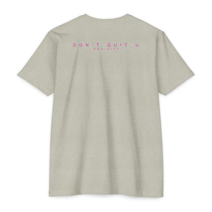 DQU NEXT LEVELUnisex CVC Jersey T-shirt