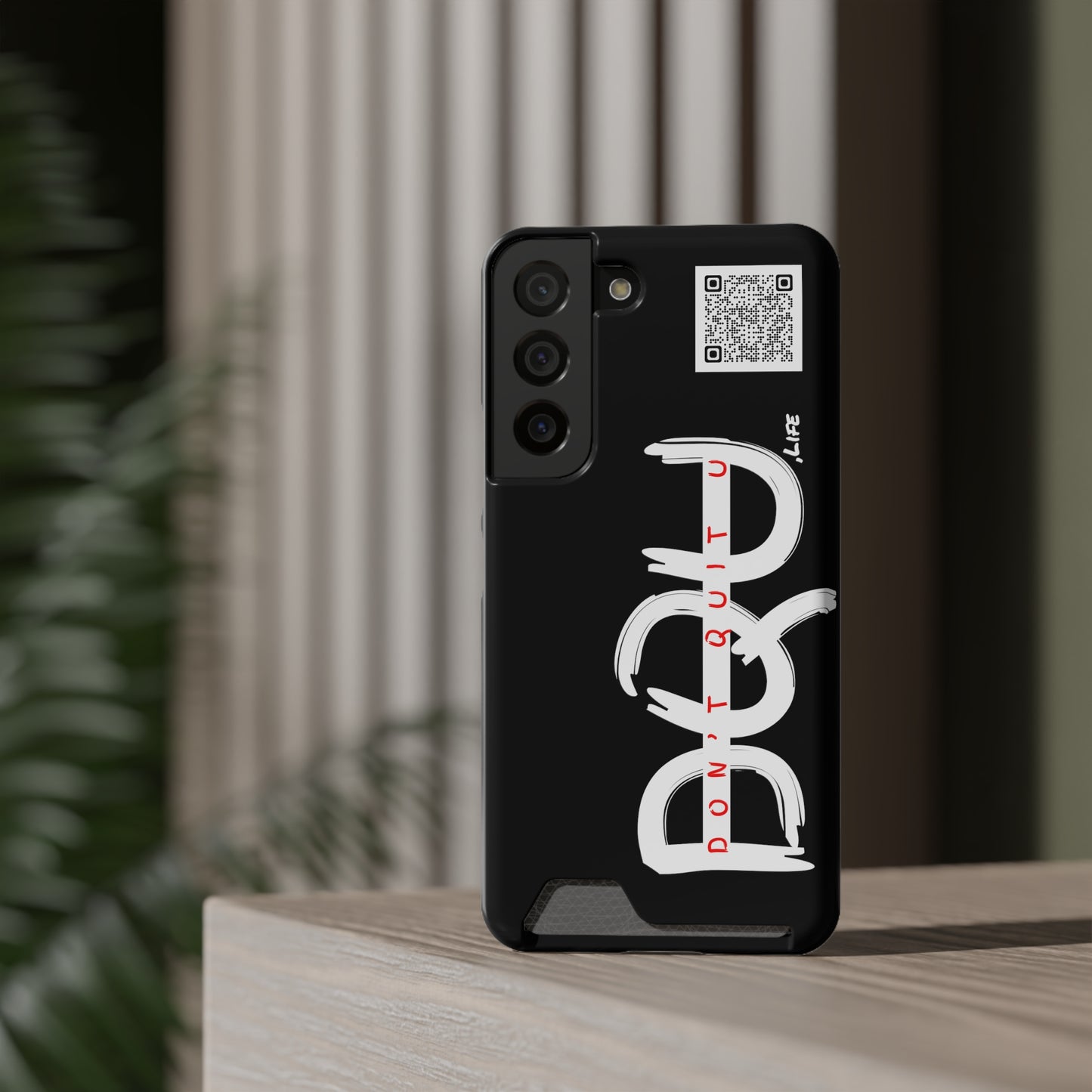 DQU Phone Case With Card Holder