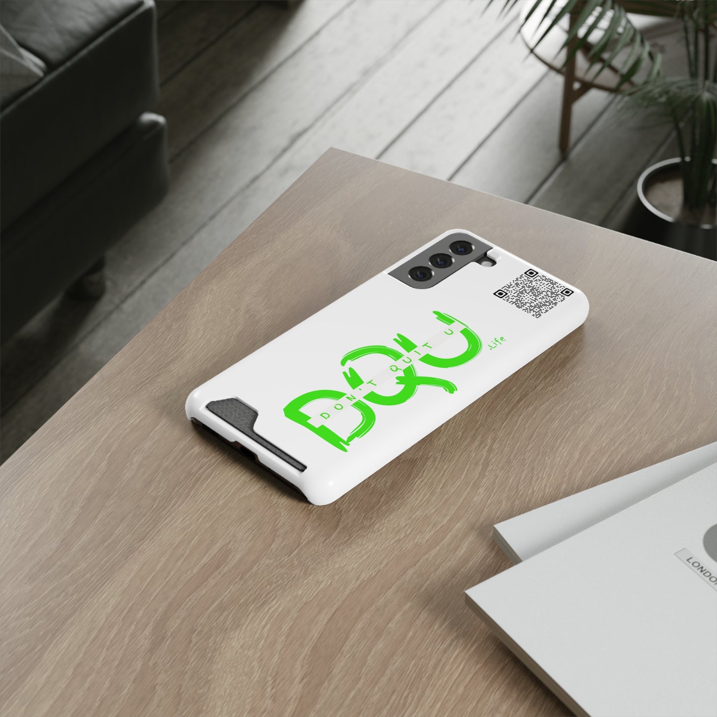 DQU Phone Case With Card Holder