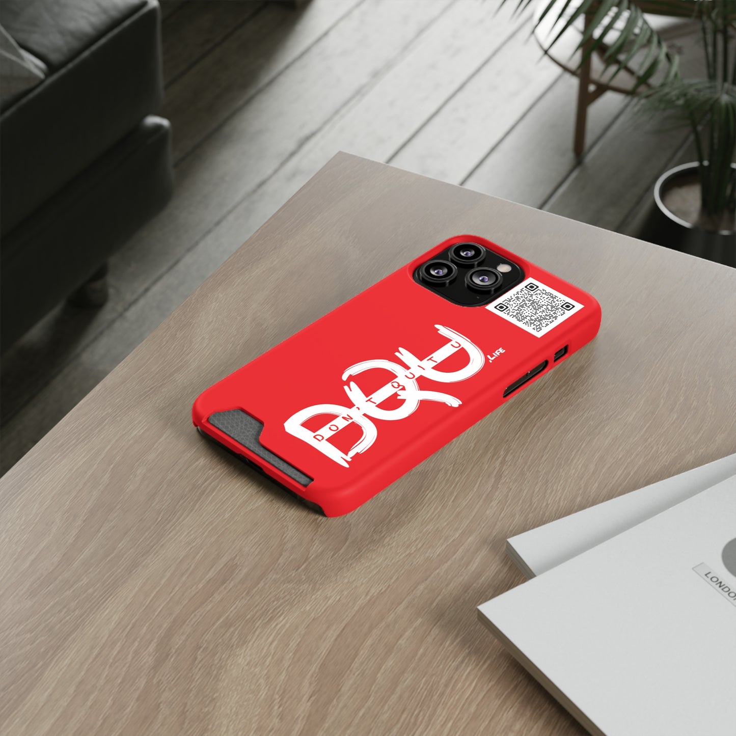 DQU Phone Case With Card Holder