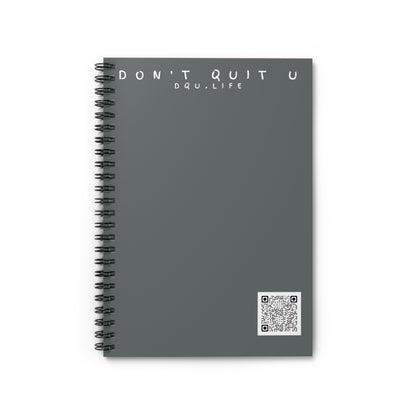 DQU.Life Spiral Notebook - Ruled Line