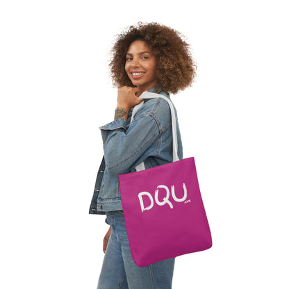 PINK Polyester Canvas Tote Bag (AOP)
