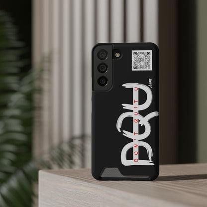 DQU Phone Case With Card Holder