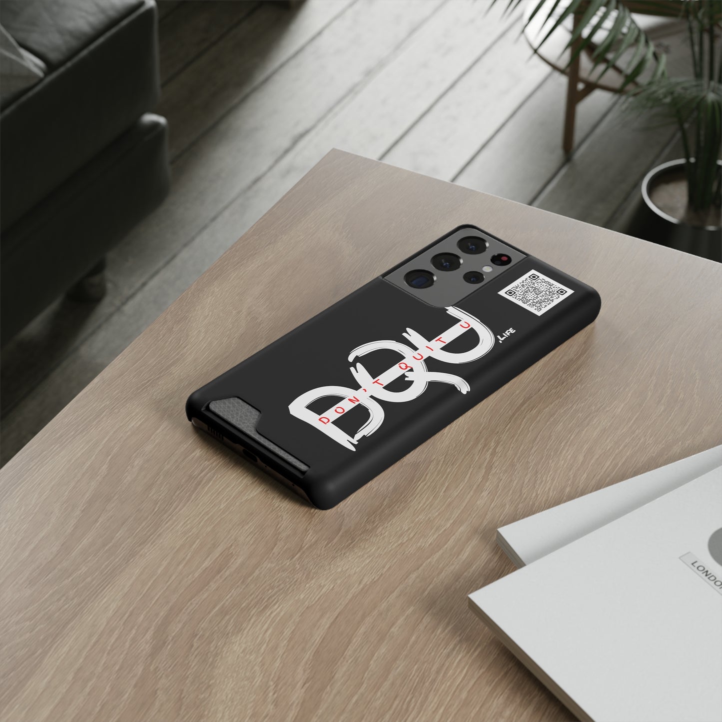 DQU Phone Case With Card Holder