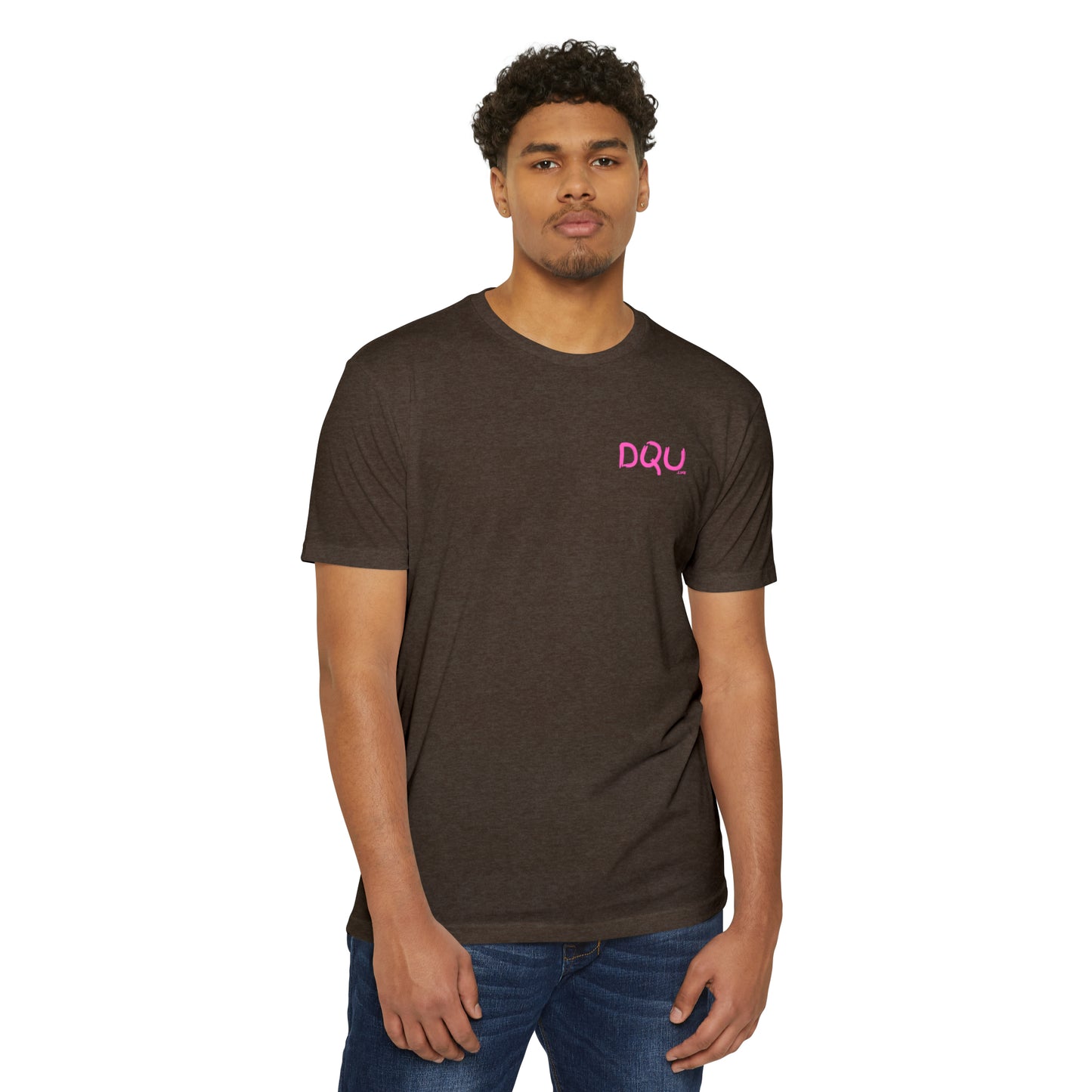 DQU NEXT LEVELUnisex CVC Jersey T-shirt