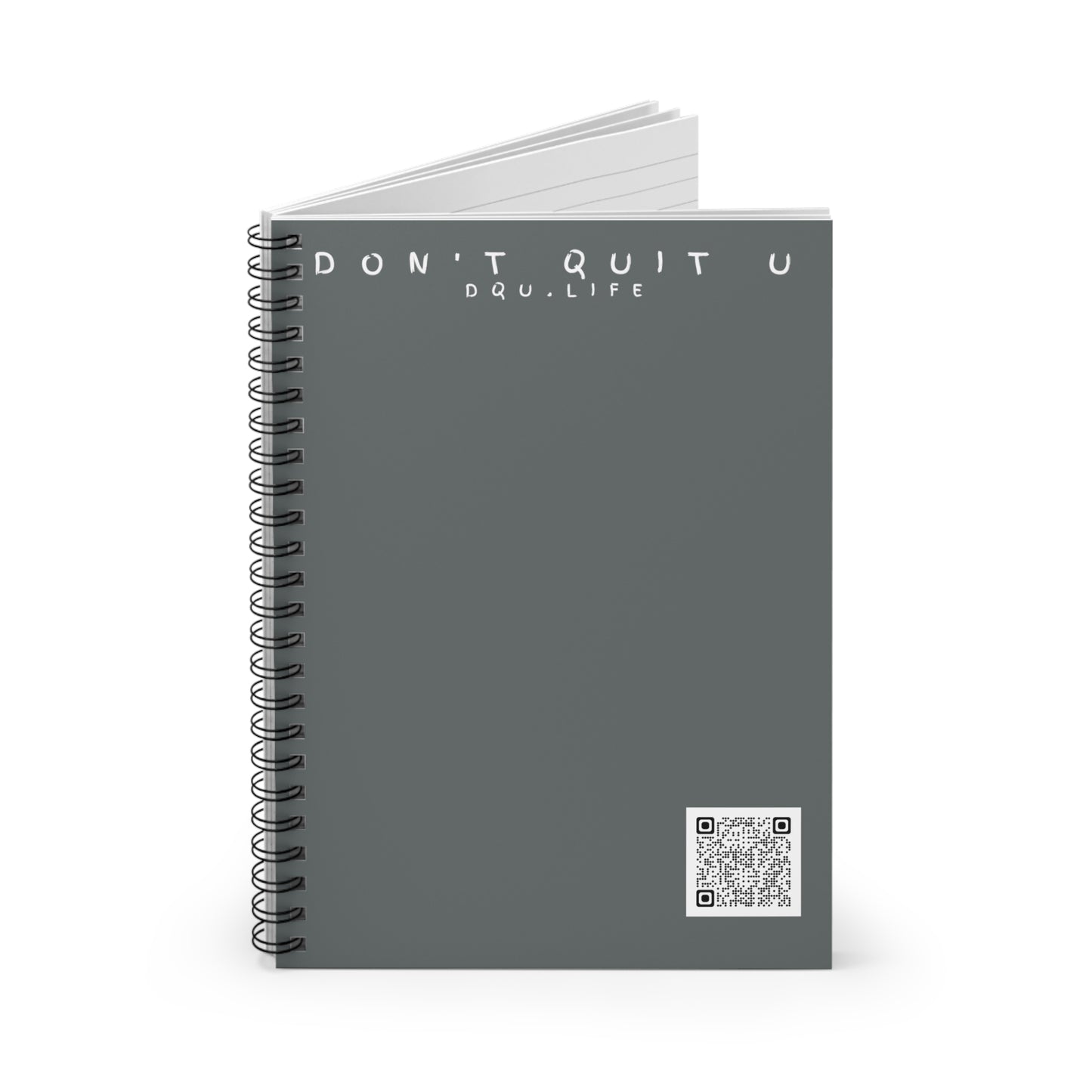 DQU.Life Spiral Notebook - Ruled Line