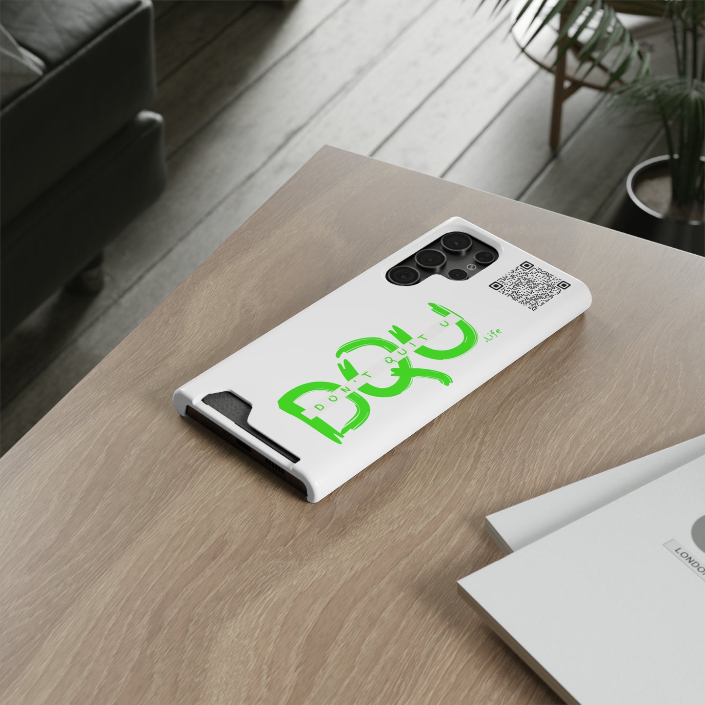 DQU Phone Case With Card Holder