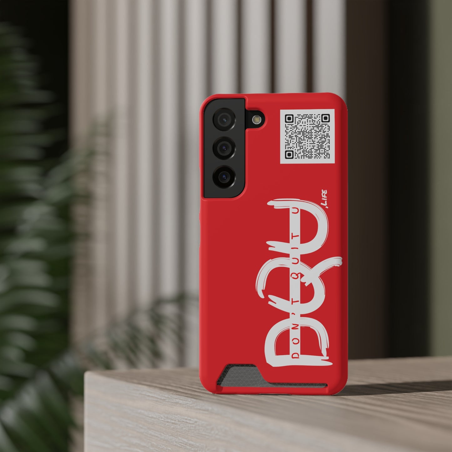 DQU Phone Case With Card Holder