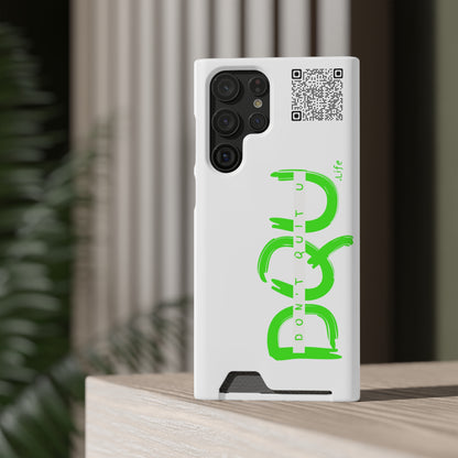 DQU Phone Case With Card Holder