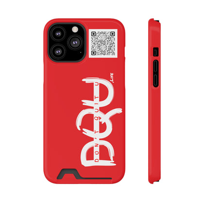 DQU Phone Case With Card Holder