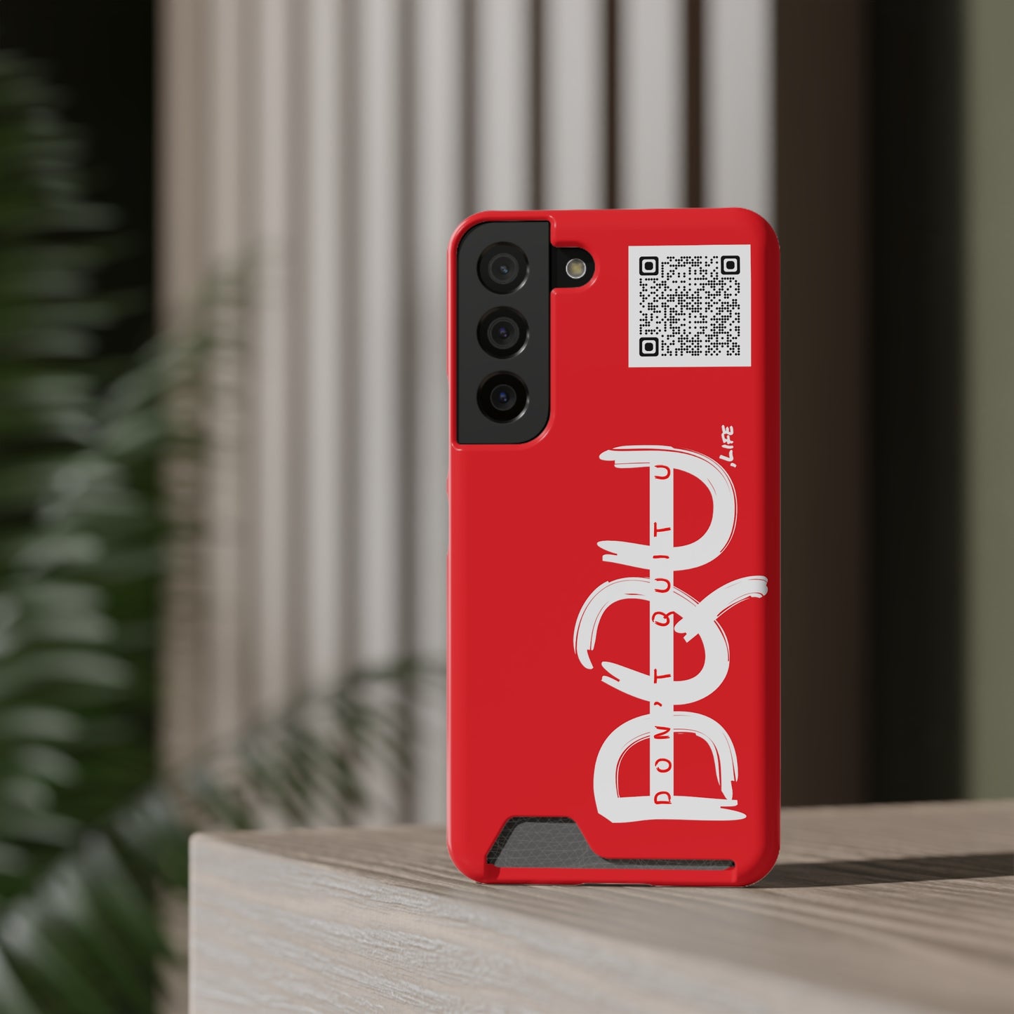 DQU Phone Case With Card Holder