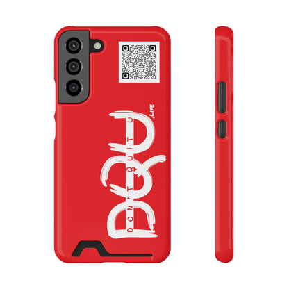 DQU Phone Case With Card Holder