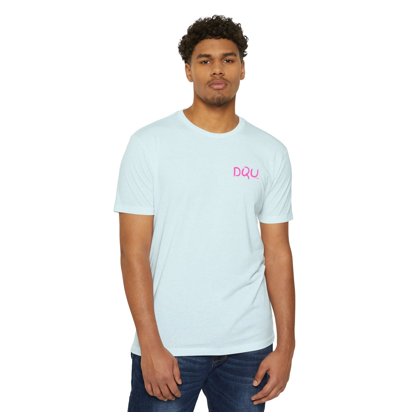 DQU NEXT LEVELUnisex CVC Jersey T-shirt