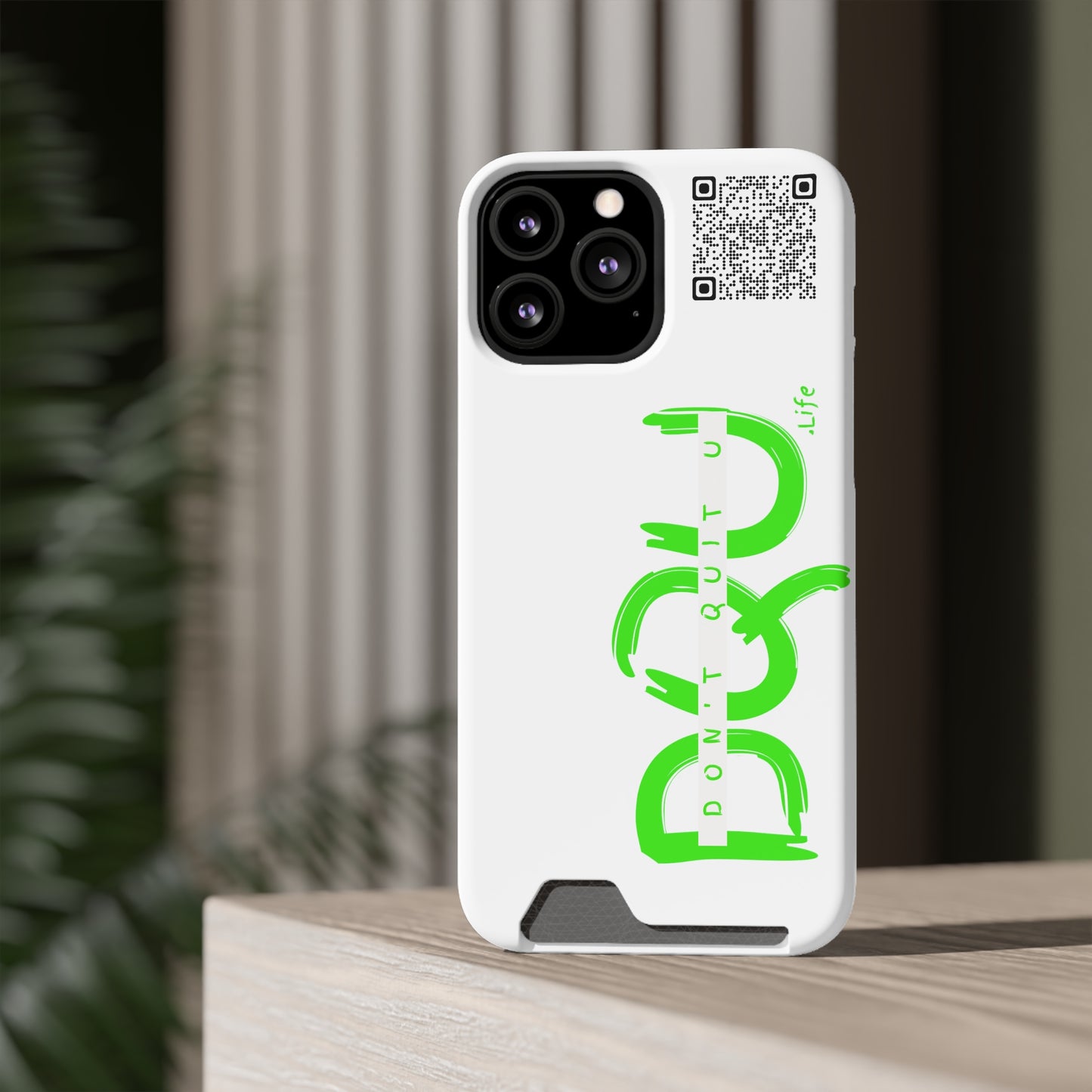 DQU Phone Case With Card Holder