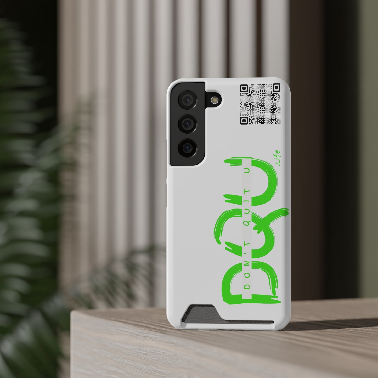 DQU Phone Case With Card Holder