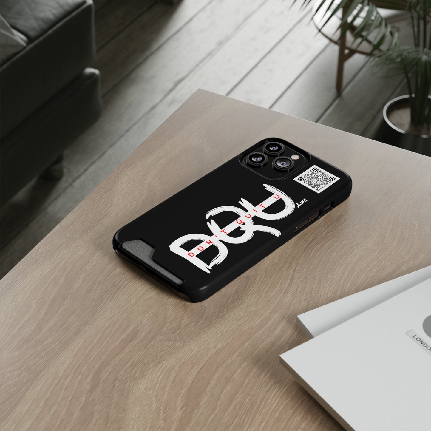 DQU Phone Case With Card Holder