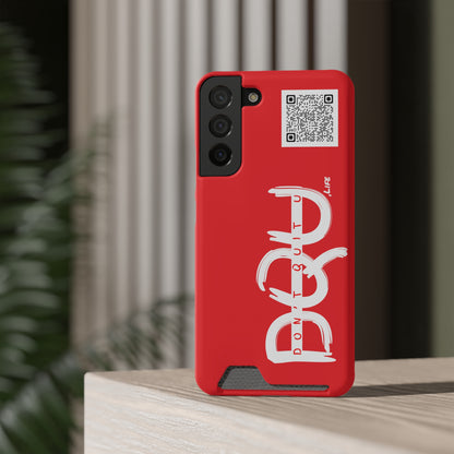 DQU Phone Case With Card Holder