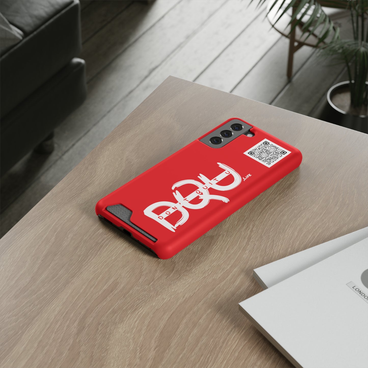 DQU Phone Case With Card Holder